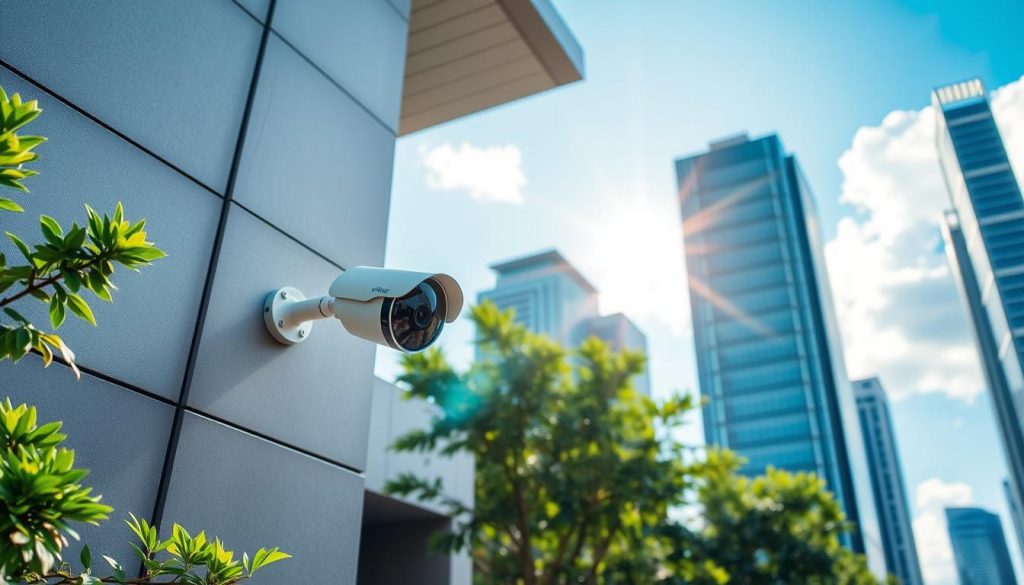 solar powered security camera benefits