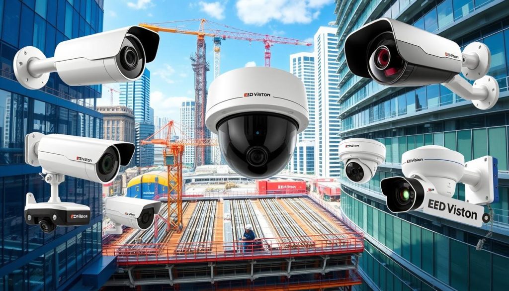 types of construction security cameras