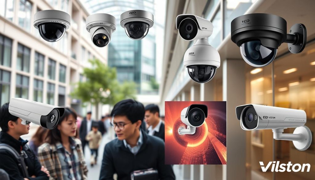 types of security cameras