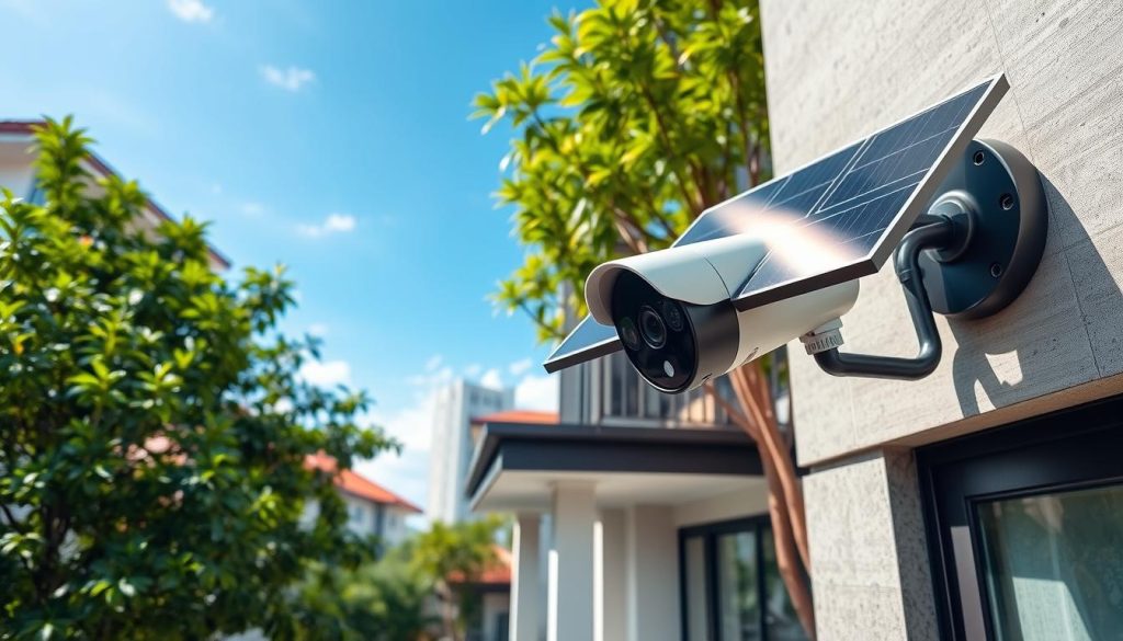 4G LTE solar security camera