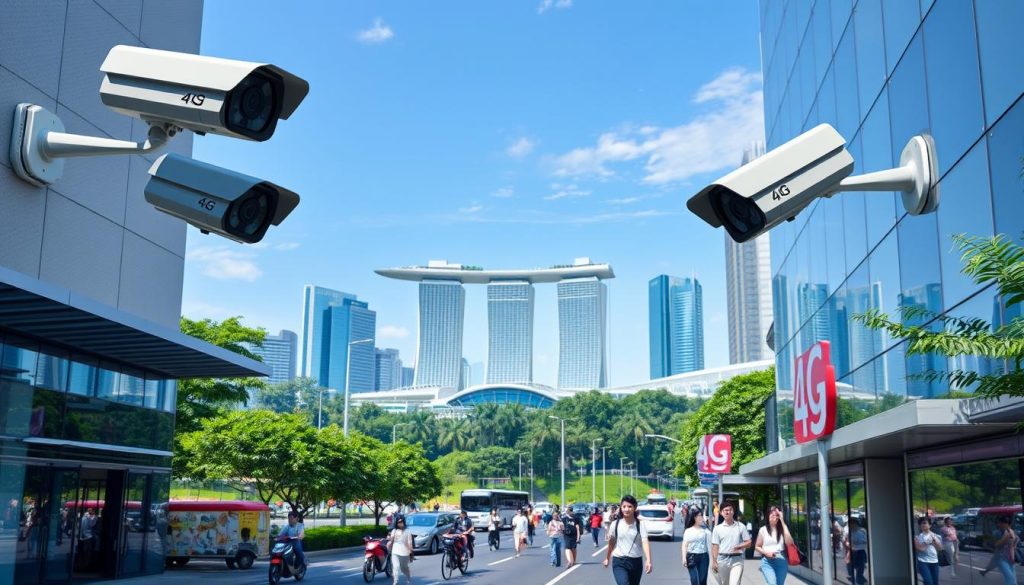 4G security camera system in Singapore