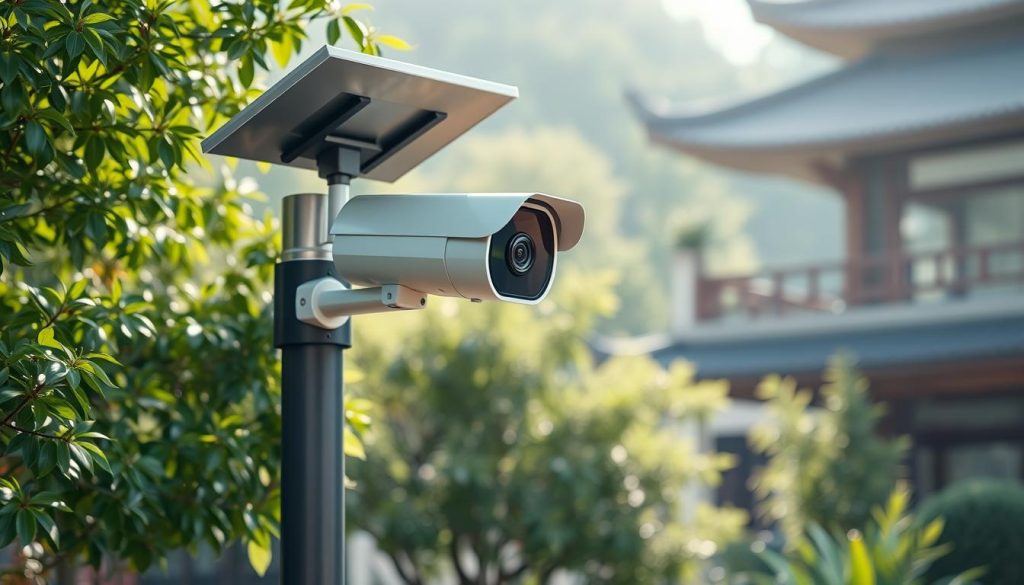 4G solar CCTV camera