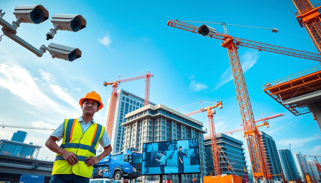 Benefits of video surveillance on construction sites