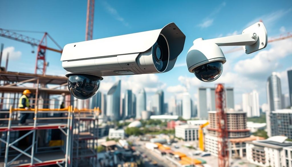 Video surveillance system (VSS) for construction