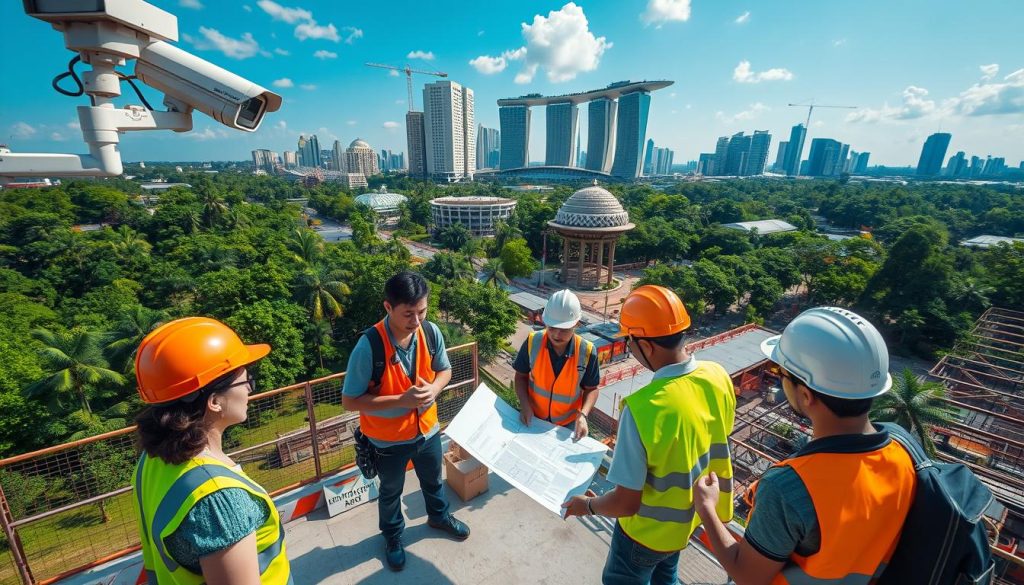 compliance with construction regulations in Singapore