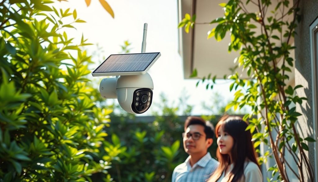 features of solar security cameras