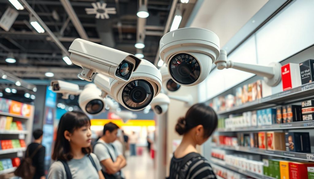 high-resolution cameras for retail CCTV