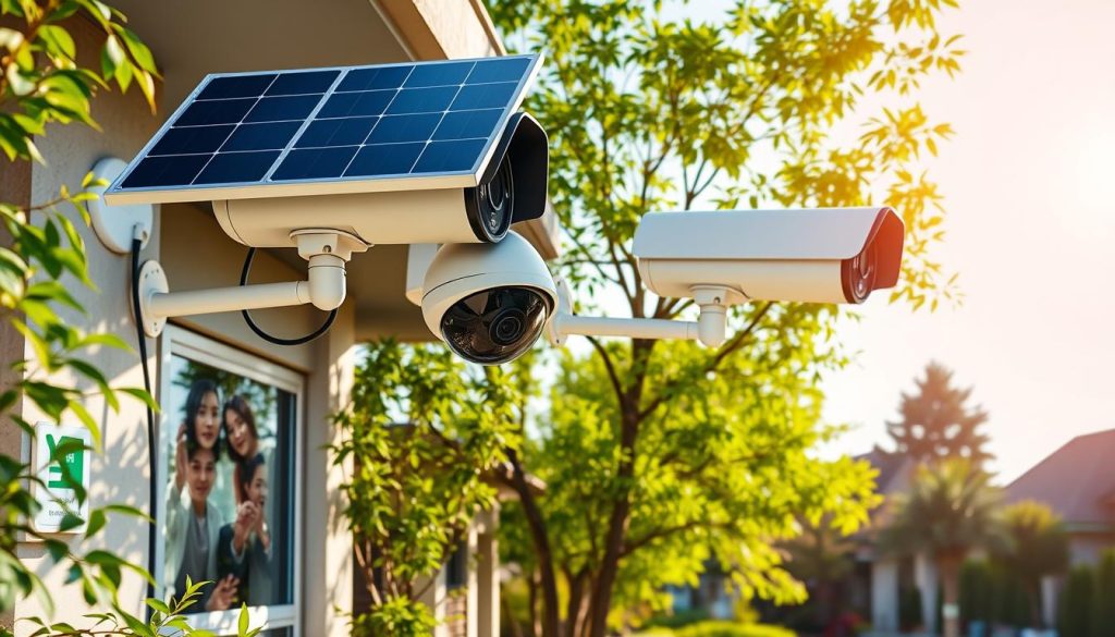 outdoor solar surveillance cameras