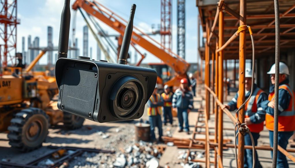 rugged construction site camera