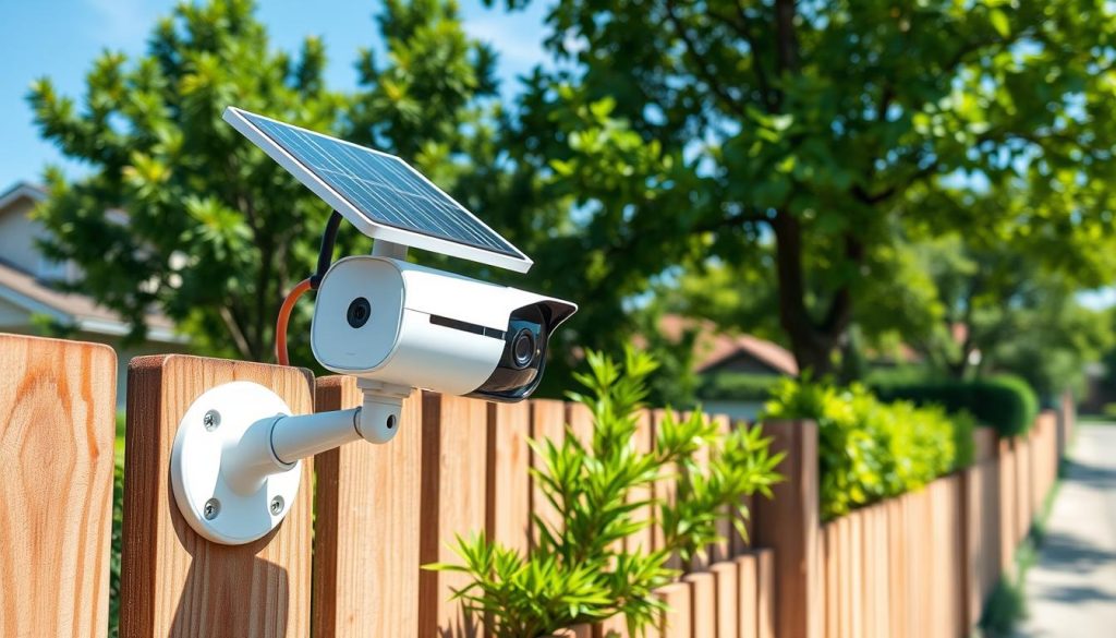 solar powered long range wireless security camera