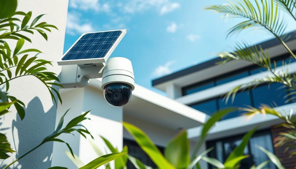 solar powered outdoor security cam