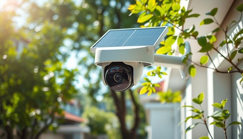 solar powered security camera with SIM card