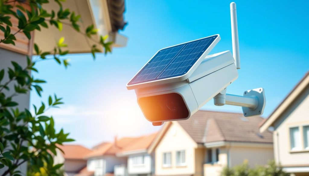 solar powered wireless security camera