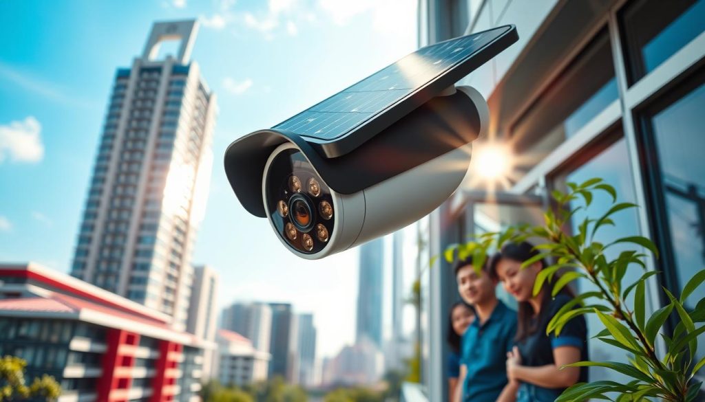 solar-powered wireless security cameras