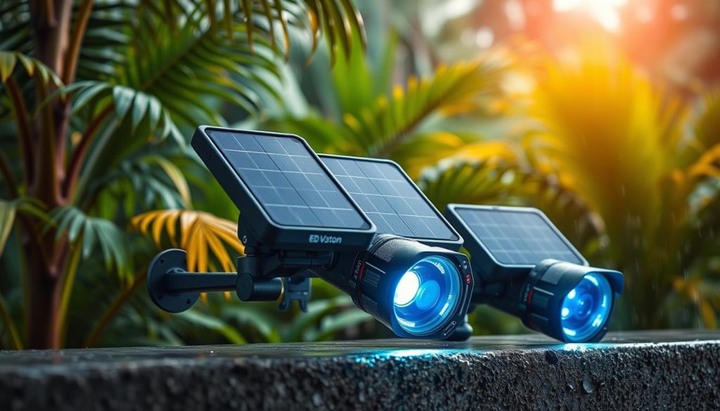 weatherproof solar cameras