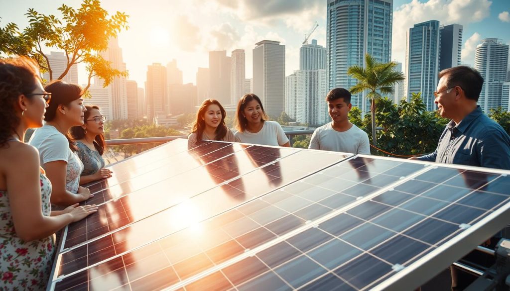 solar power benefits Singapore